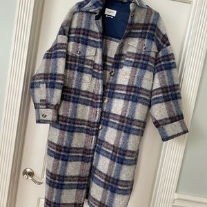 Isabel marant Gabion check coat